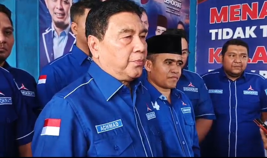 DPC Partai Demokrat Rohul Rayakan Ulang Tahun ke-24 Dengan Menyantuni Anak Yatim