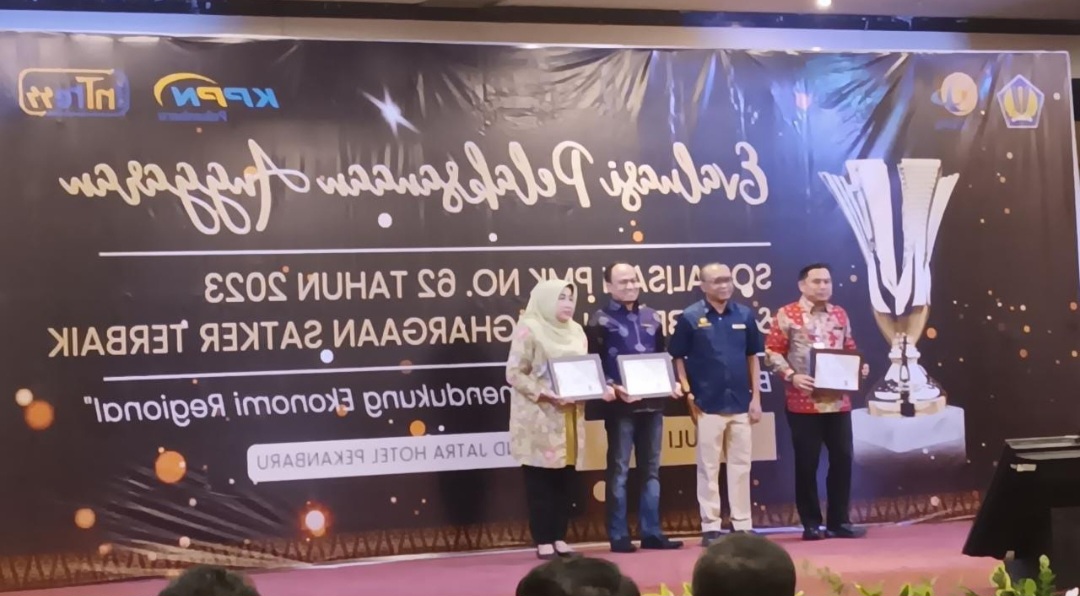 Pemkab Rohul Terima Penghargaan Dari KPPN Pekanbaru