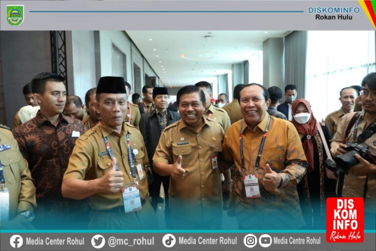 Bupati Rohul H, Sukiman Hadiri Rakornas Pemda Dan FKUB Guna Menciptakan Pemilu Aman Dan Damai