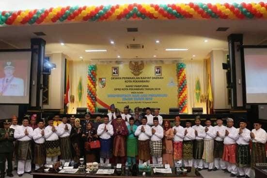 HUT Kabupaten Kampar Ke 70 DPRD Kabupaten Kampar Melaksanakan Rapat Paripurna Istimewa