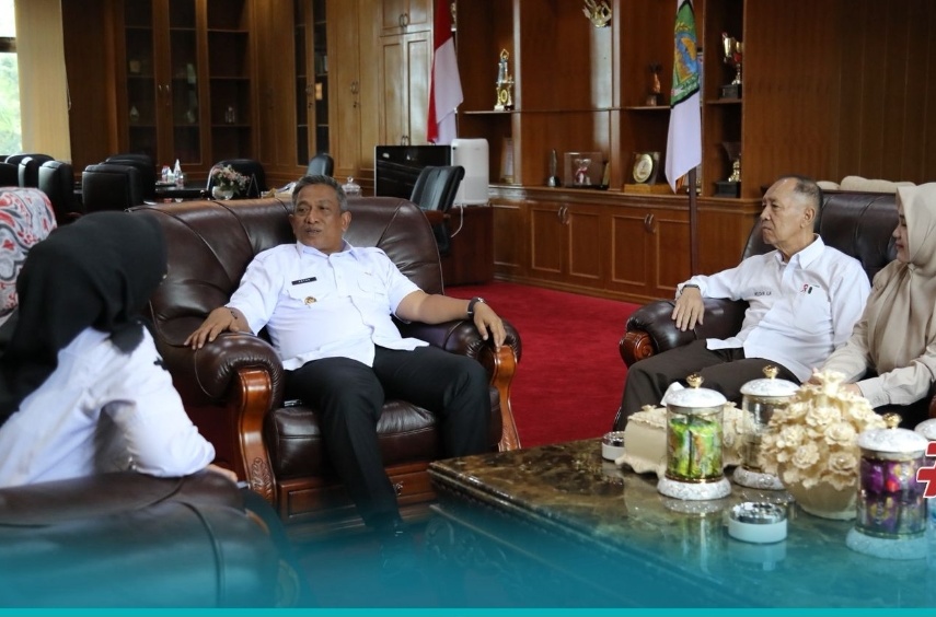 Terkait Kasus HIV/AIDS Di Rohul,Bupati Anton Audiensi Bersama Komisi Penanggulangan AIDS