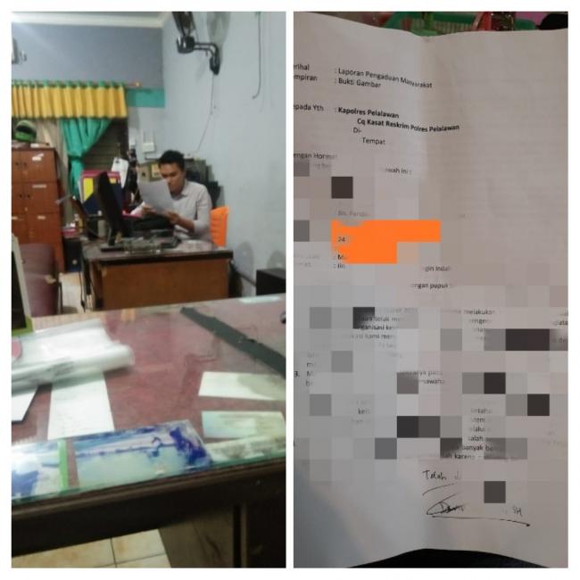 Mahasiswa Laporkan Informasi Dugaan Penyelewengan Pupuk Subsidi Polres Pelalawan Tanggapi Baik