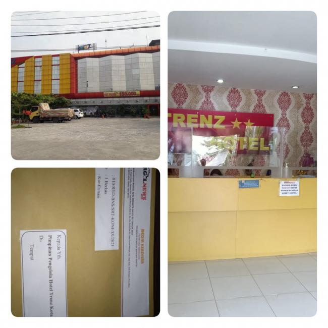 Hotel Trenz Panam Pekanbaru Diduga Tidak Mengantongi Ijin Dan Sudah Opersi Bertahun Tahun