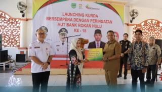 Bupati Rohul Launching KURDA ASA, Solusi Modal Usaha Untuk UMKM