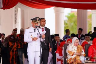Bupati Rohil Jadi Irup HUT Republik Indonesia ke-78