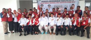 Dipercaya Pengurus Hj Peni Herawati Kembali Jabat Ketua PMI Rohul 5 Tahun Kedepan