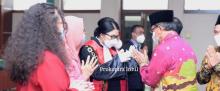 Bupati HM Wardan Hadiri Sertijab Ketua Pengadilan Negeri Tembilahan