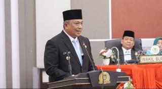 Rapat Paripurna Serah Terima Jabatan Bupati Rohul 2025-2030