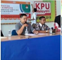 KPU Menggandeng Para Jurnalis Dalam Tahapan Pilkada Kab. Bengkalis