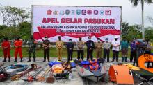 Tanggap Bencana Alam di Wilayah Kabupaten Siak, Pemkab dan Polres Siak Gelar Apel Siaga