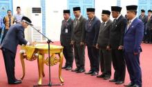 Bupati Pelalawan H. M. Harris Melantik Pejabat Tinggi di Kabupaten Pelalawan