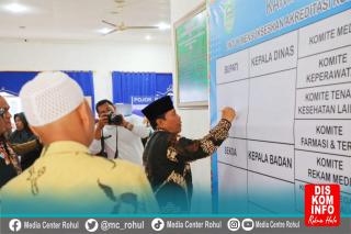 Apel Pagi di RSUD Rohul Bupati H.Sukiman RSUD Harus Jadi Yang Terbaik dan Harus Tingkatkan Pelayanan
