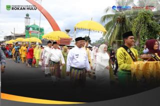 Sambut Ramadhan 1447 H, LAMR Dan Pemkab Rohul Gelar Tradisi Adat Potang Belimau