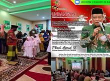 Bersama Ulama dan Anak Yatim Piatu 1.500 Orang Gelar Yasinan, Tahlil Tahmid dan Doa Bersama