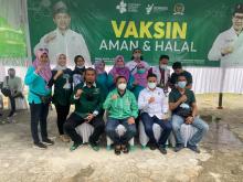 Peduli Masyarakat PKB Riau Lakukan Vaksinasi Massal Dan Himbau Sikat Mafia Kesehatan