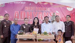 Wakil Bupati Sulaiman Hadiri Syukuran Peringati Hari Bhakti Adhyaksa Ke-63 di Kejari Rohil