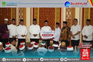 Gubernur Riau Awali Safari Ramadhan di Rohul, Bawa Bantuan dan Perhatian Infrastruktur