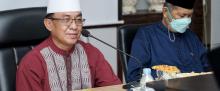 Bupati Inhil HM Wardan Minta Baznas Tanggung Biaya Pengobatan Korban Lilitan AS Pompong