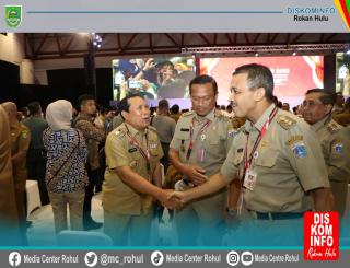 Bupati Rohul H. Sukiman ikuti Rakornas Penanggulangan Bencana Tahun 2023
