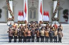 Presiden Jokowi Umumkan Kabinet Indonesia Maju