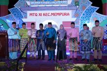 Bupati Alfedri Resmi Buka MTQ ke-XI Tingkat Kecamatan Mempura