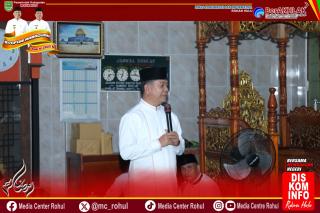 Wabup H. Syafaruddin Poti Kunjungi Rokan IV Koto Dalam Agenda Safari Ramadan