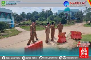 Komitmen Wujudkan Janji Kampanye, Bupati dan Wabup Tinjau Tinjau Islamic Center Pasir Pangaraian