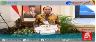 Bupati Rokan Hulu(Rohul) H. Sukiman menghadiri Rapat koordinasi nasional di Jakarta