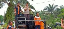 Kapolres Beri Arahan Anggota KSBSI Kampar yang akan Unjukrasa ke Kantor Gubernur Riau