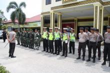 Kapolres Kampar Lepas Pelaksanaan Patroli Gabungan TNI Polri