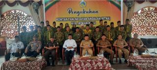 Sri Hardono Dilantik Sebagai Ketua KTNA Rohul