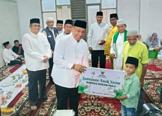 Bupati Rohul Hadiri Safari Ramadhan Perdana Dikampung Halamannya
