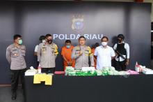 Tim Harimau Kampar Gulung Bandar Narkoba, 2 Pelaku Dan 20 KG Sabu Diamankan, 2 Pelaku Meninggal