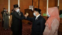 Bupati Siak Alfedri Ucapkan Selamat Kepada Anggota DPRD Kabupaten Siak sebagai Penganti