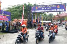 Gerakan Bhakti Sosial Serentak Polda Riau Peduli Covid-19