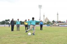Bupati Kampar Meresmikan Pembukaan Universitas Pahlawan Cup II 2020 