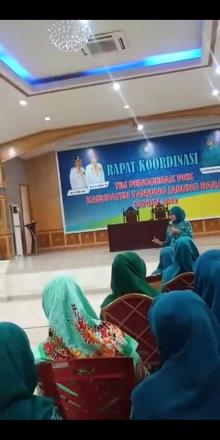 Tim penggerak PKK Kabupaten Tanjung Jabung Barat laksanakan kegiatan rapat koordinasi