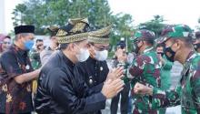 Ketua DPRD Inhil Sambut Kunjungan Kerja Pangdam I/Bukit Barisan