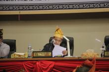 DPRD Gelar Rapat Paripurna Istimewa Milad Inhil ke 56 Dengan Keterbatasan Pandemi Covid 19