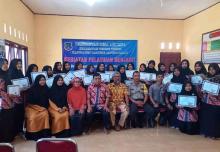Sejak di mulai sampai dengan penutupan,  kegiatan pelatihan menjahit di Desa Adi Jaya berjalan lanca