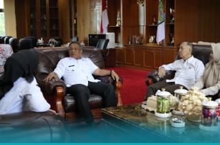 Terkait Kasus HIV/AIDS Di Rohul,Bupati Anton Audiensi Bersama Komisi Penanggulangan AIDS