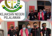 Kasi Pidsus Kejari Pelalawan Tahan Tersangka Korupsi BBM di Dinas PU
